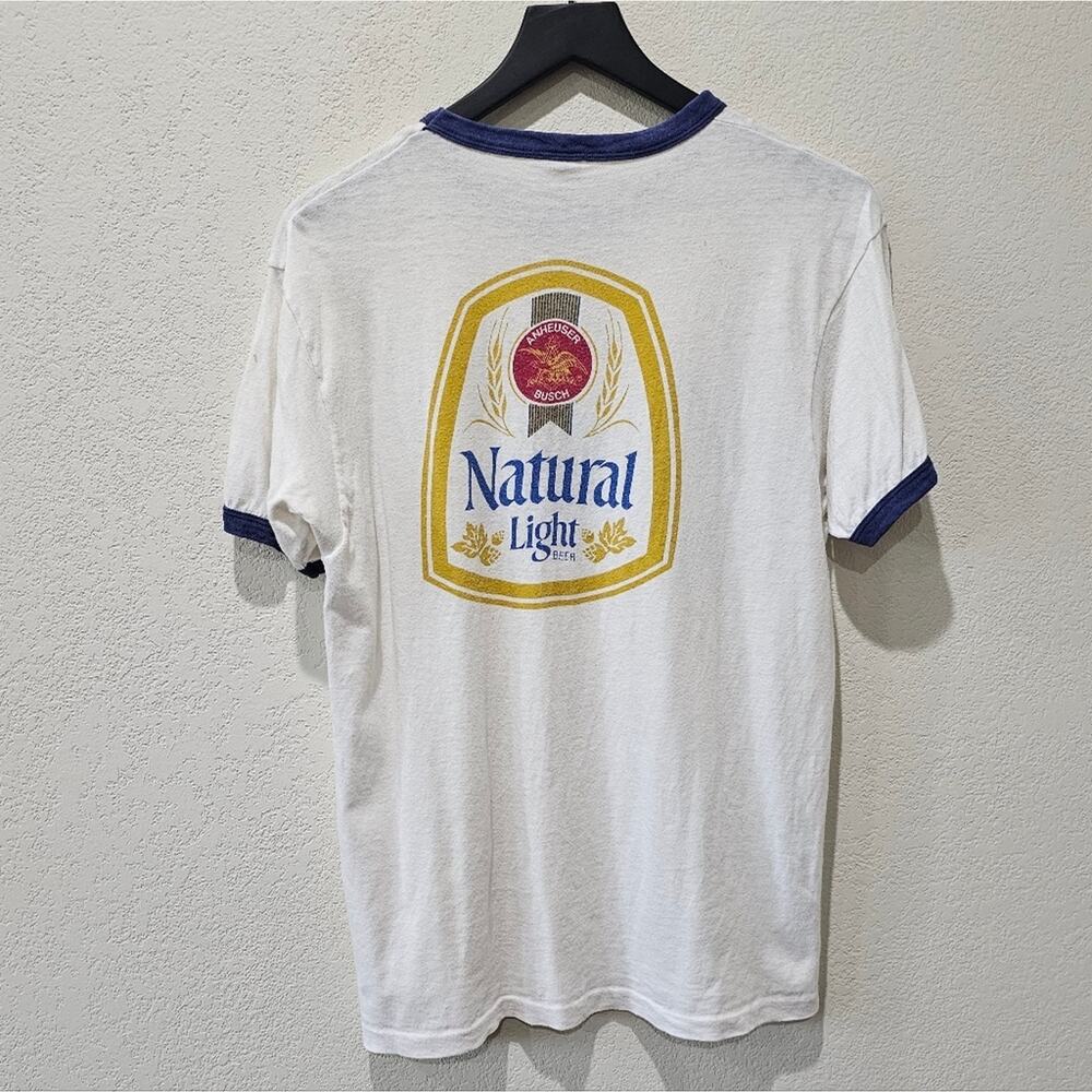 Vintage 70's Natty Lite Graphic Tee - Picture 7 of 7